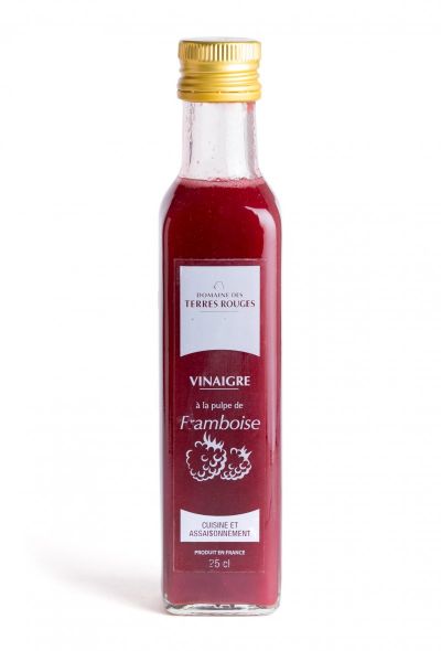 Vinaigre à la pulpe de framboise - 25cL